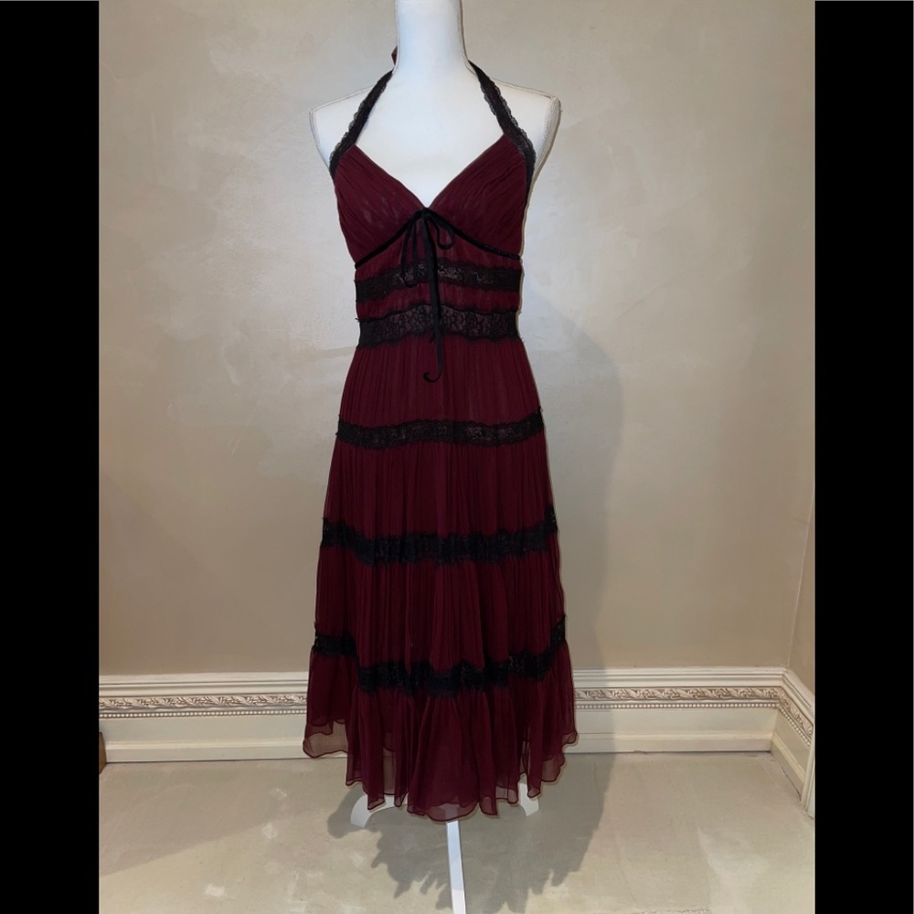 BCBG halter dress